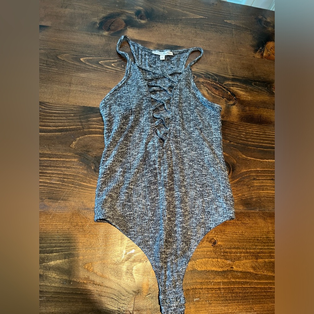 Women’s Grey Tank Bodysuit